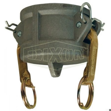 Dixon Type DC Cam and Groove Dust Cap, 4 in, Aluminum, Import G400-DC-AL